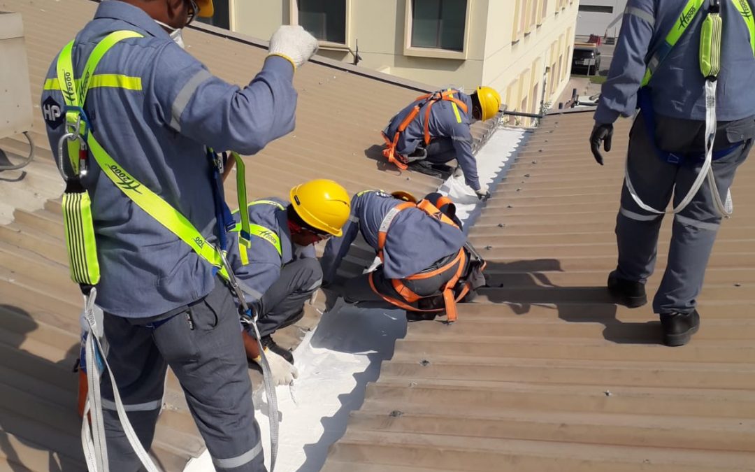 Cleaning and Repairing of Roof Gutters and Waterproofing at Warehousing & Procurement buildings – Alba